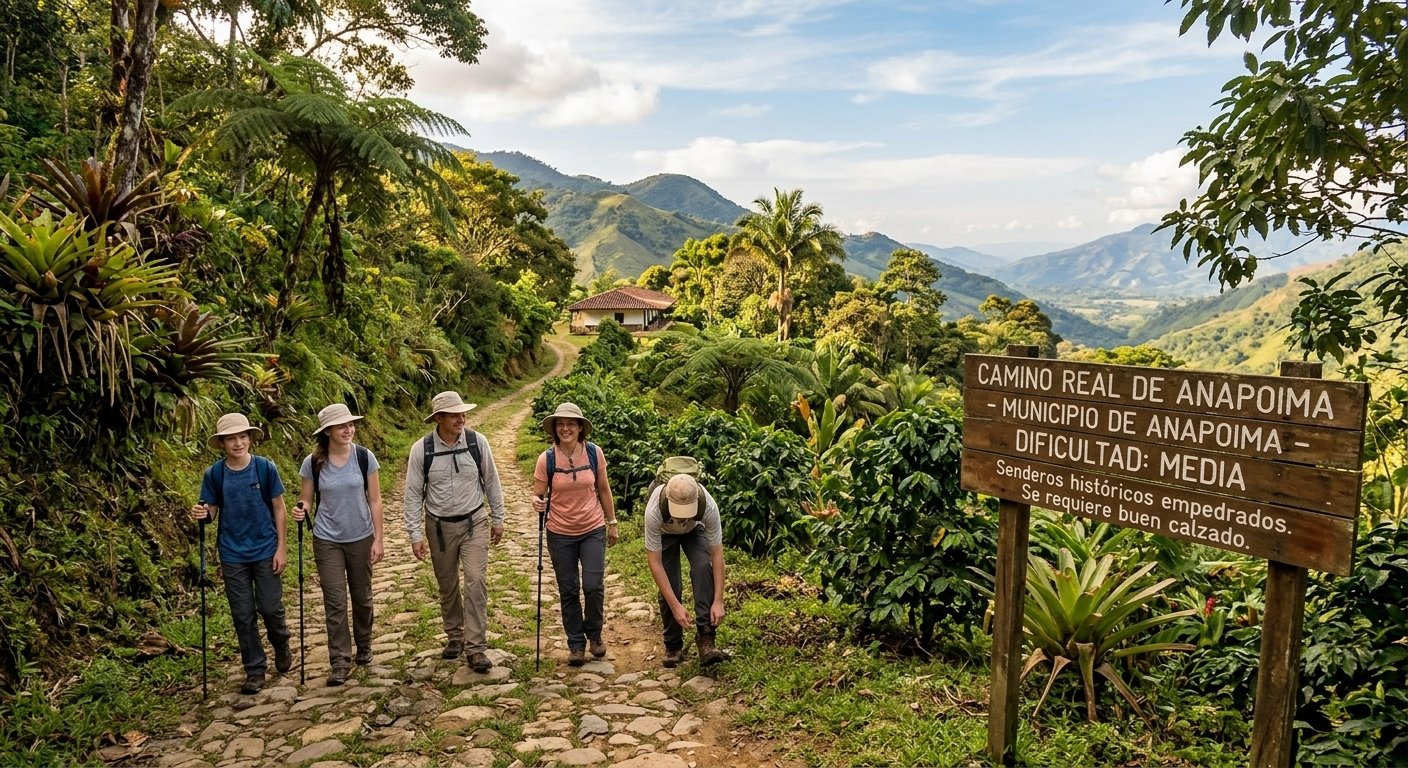 Caminata por el Camino Real de Anapoima
