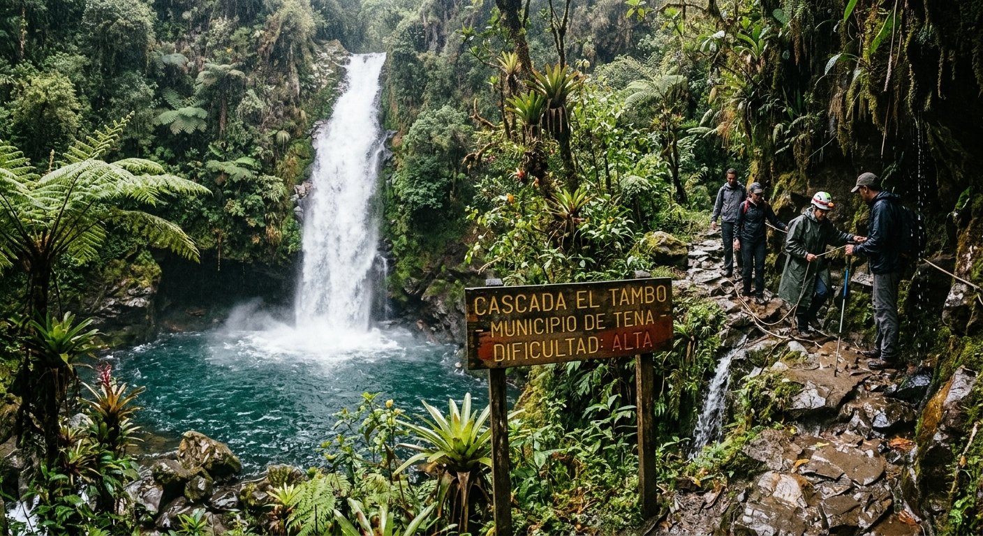Visita a la Cascada El Tambo